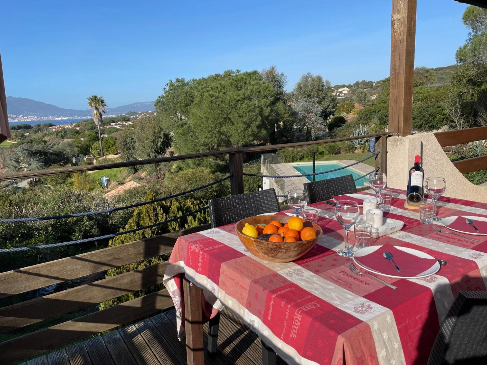 Corsicadream Arone Superbe Appartement Dans Villa, Vue Panoramique Mer, Piscine, Proche Porticcio Pietrosella Екстер'єр фото