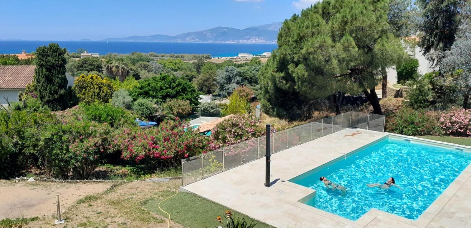 Corsicadream Arone Superbe Appartement Dans Villa, Vue Panoramique Mer, Piscine, Proche Porticcio Pietrosella Екстер'єр фото